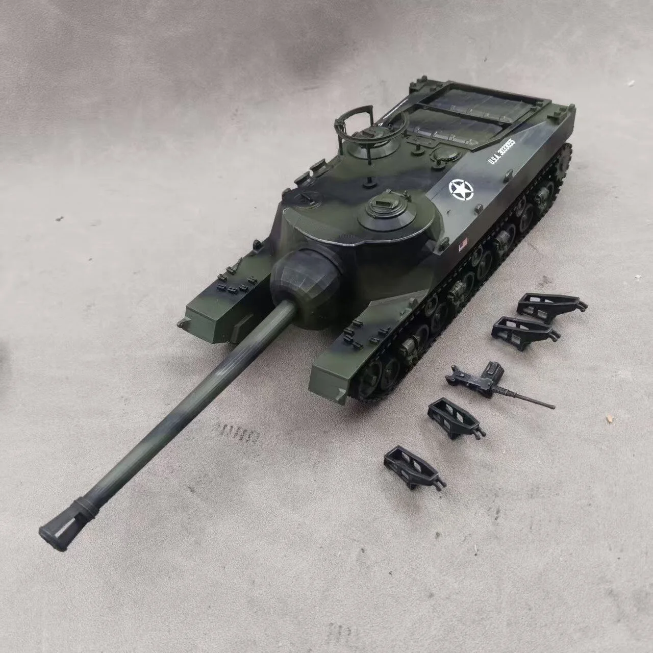 1/35 American T28 (renamed T95) super-heavy tank , SLA printing hand-colored finished model decorative ornament