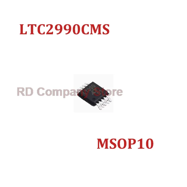 

5PCS LTC2990CMS Temperature Sensor IC Chip Silk Screen LTDSQ MSOP10