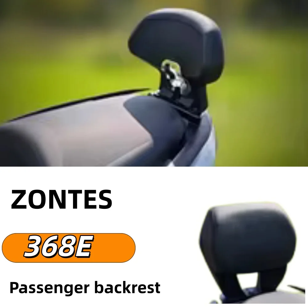 JV modified aluminum alloy rear seat backrests for ZONTES 368E passenger rear support kit: durable, comfortable, and soft.