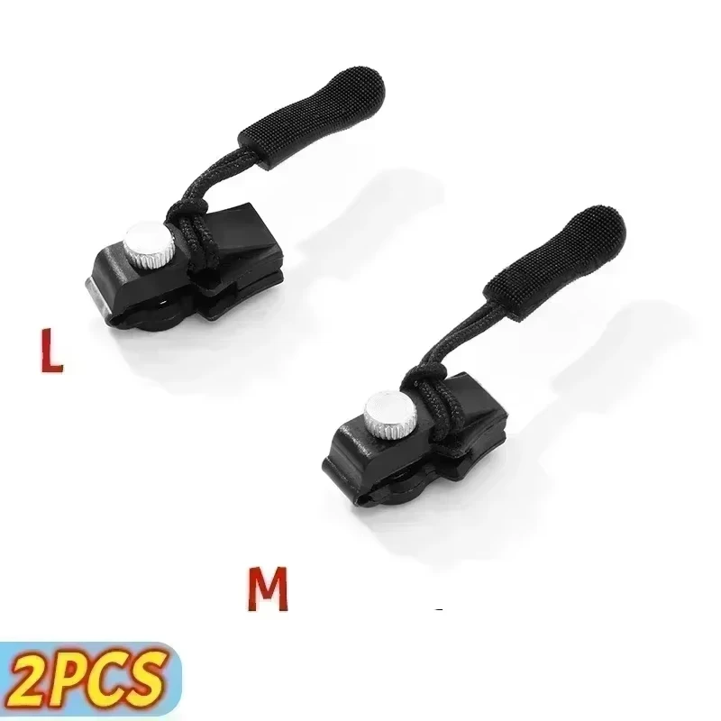 Reißverschluss Reparaturset Universal 2-6pcs Ersatz Zipper Kopf Sofort Reparatur 3 Größen Schieber Fix Kaputte Reißverschlüsse Kleidung Taschen Nähen DIY Zubehör Werkzeuge Praktisch Langlebig Tragbar – Detail 15