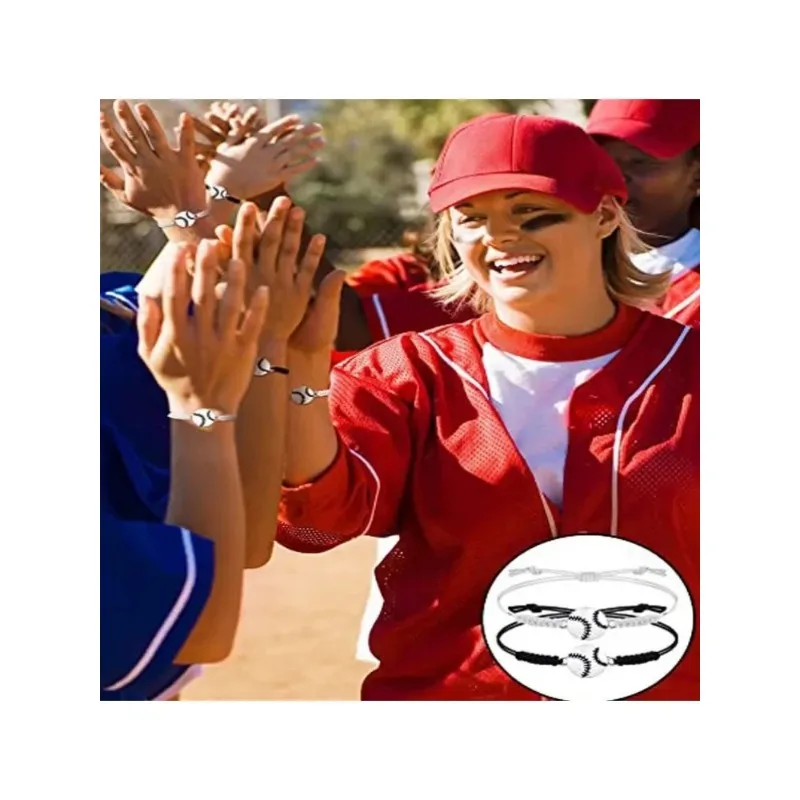 5pcs/lot Charm Bracelet For Boy Girl Alloy Basketball Football Braiding Adjustable Bracelet Couples Friendship Bracelet Jewelry view 4
