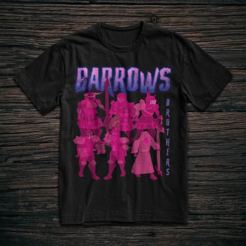 

00013215#A-Barrows Runescape T-Shirt, OSRS Gift