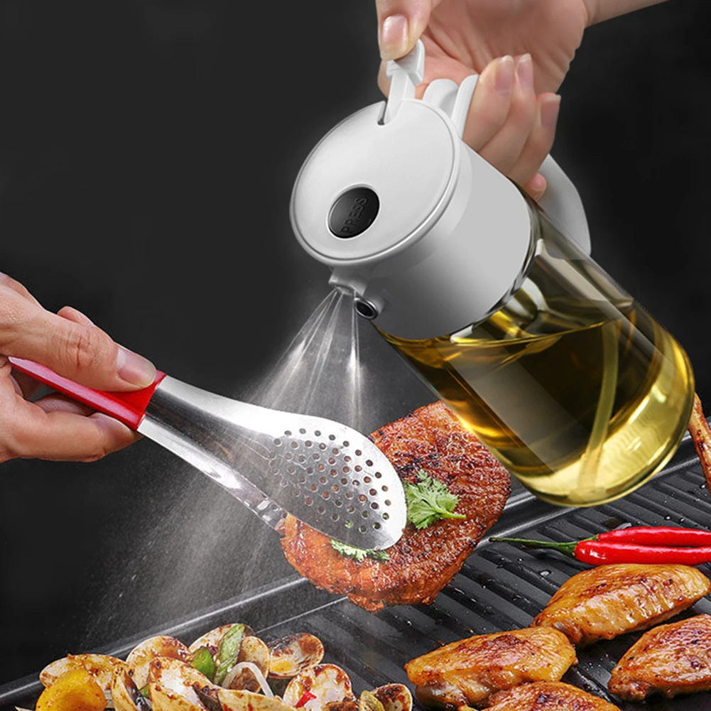 

500 мл кухонный распылитель масла, распылитель масла, полировщик или масляная щетка для фритюрницы, салата, гриля, обжарки, приготовления пищи для кухни