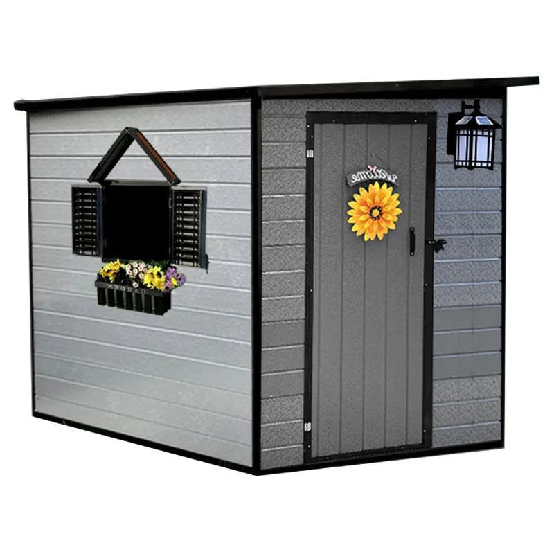 Household temporary combination house storage sundries storage room movable board house mobile simple house outdoor garden