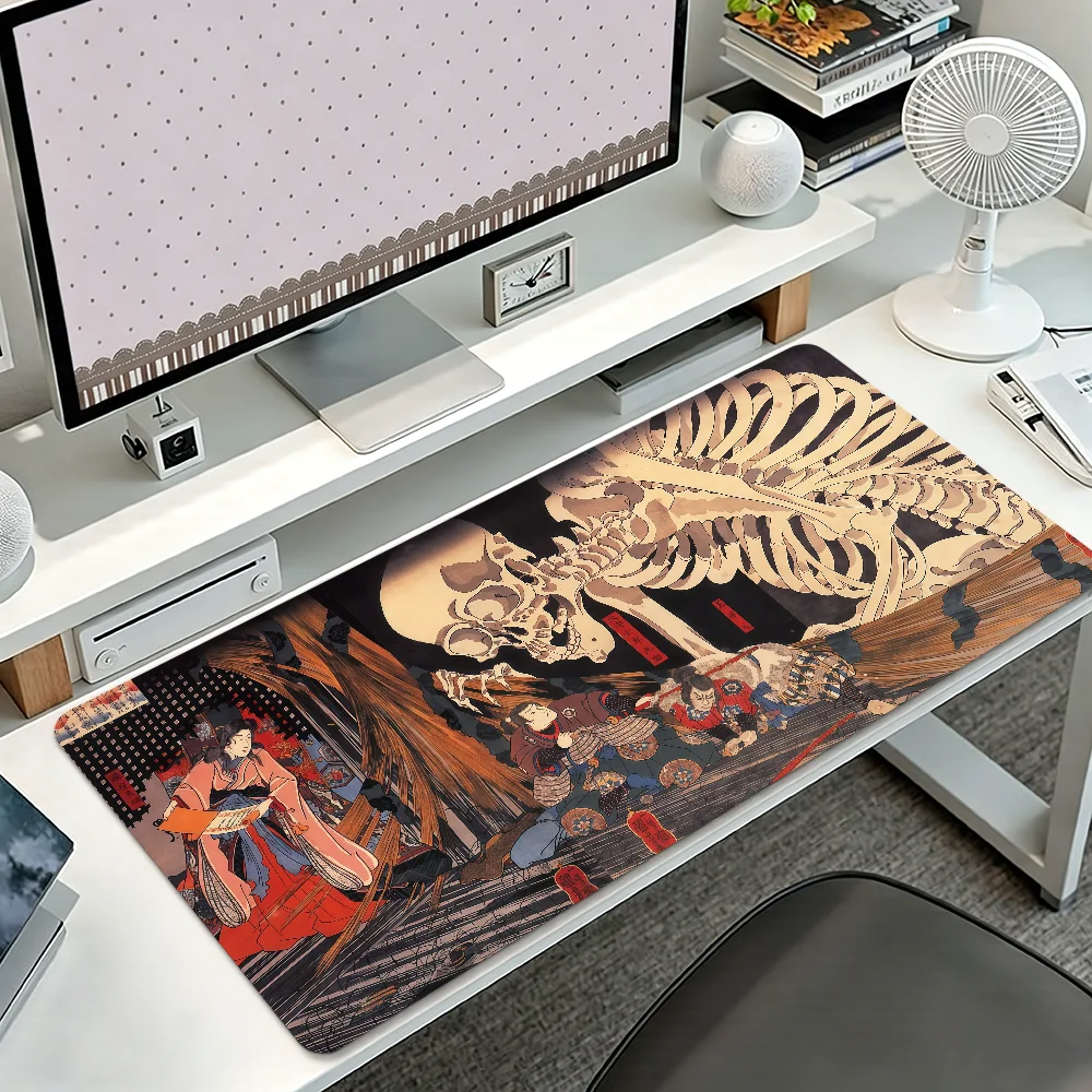 Skeleton S-Spectre Mouse Pad Non-slip Thickened MousePad Student Gaming Cushion Large Writing Lockedge Office