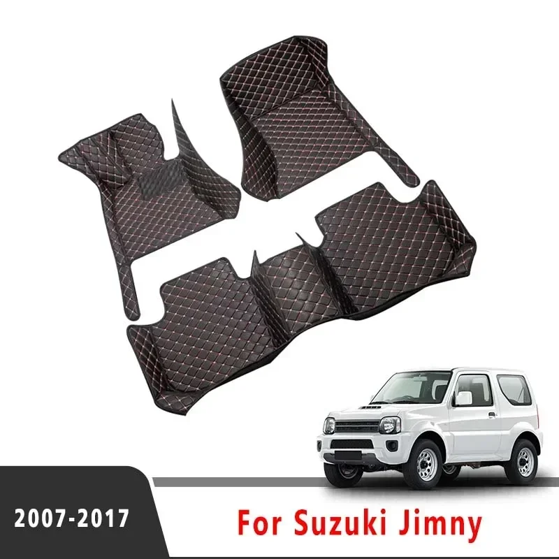 Car Floor Mats For Suzuki Jimny 2017 2016 2015 2014 2013 2012 2011 2010 2009 2008 2007 Auto Interior Accessories Carpets Parts