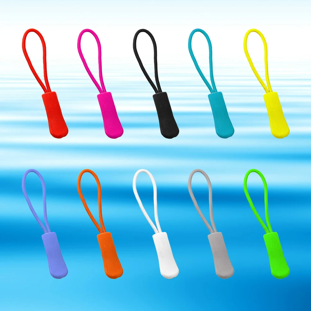 100 stücke Zipper Pull Kopf Tpu Injektion Kunststoff Slider Für Gepäck Schuhe Kleidung Taschen Reparatur Ersatz Diy Zipper Kopf
