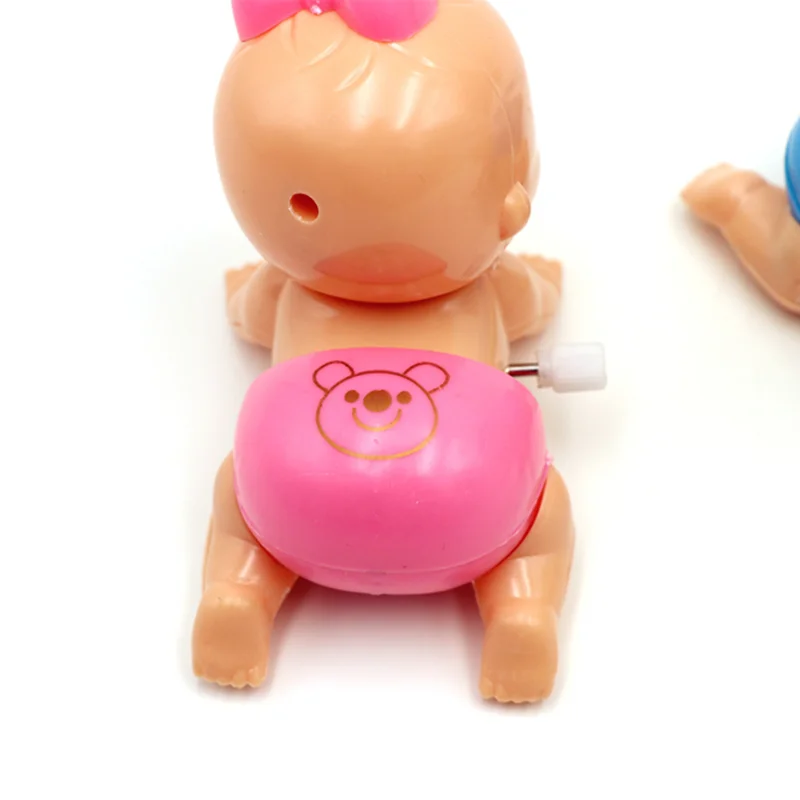 Cute Cartoon Wind Up Butt Head Shaking Crawling Crawl Clockwork Toy Doll Kid Party Gift For Baby Boy Girl Toys