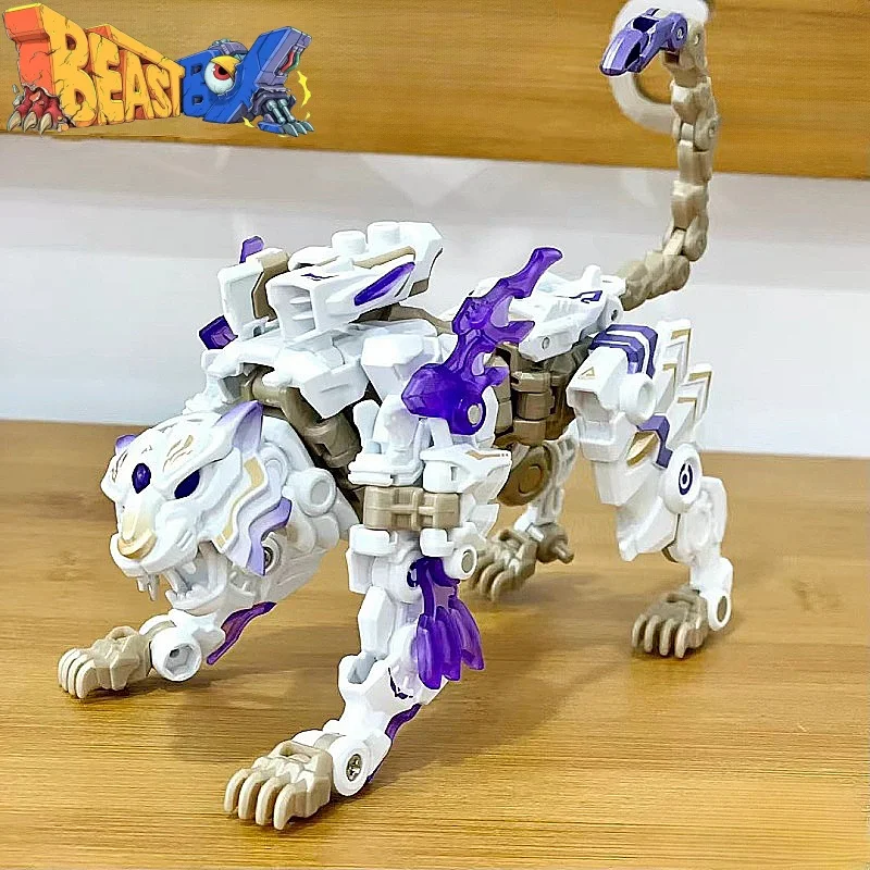 In Stock Infinitybox Ib-03 Baihu Tiger Deformation Robot Converting In Mecha And Cube Action Figure Collectible Decorations