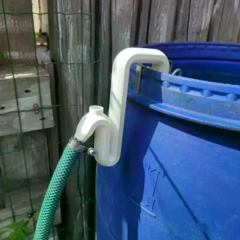 

Self Priming Siphon Hose No-Drill Overflow Pipe Auto Drain And Fill Rainwater Transfer Overflow Pipe Tools Garden Hose Hook