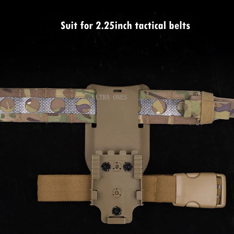 Étui pour odorDulgun Airsoft QLS, holster de taille, adaptateur à montage rapide, pour tir et chasse