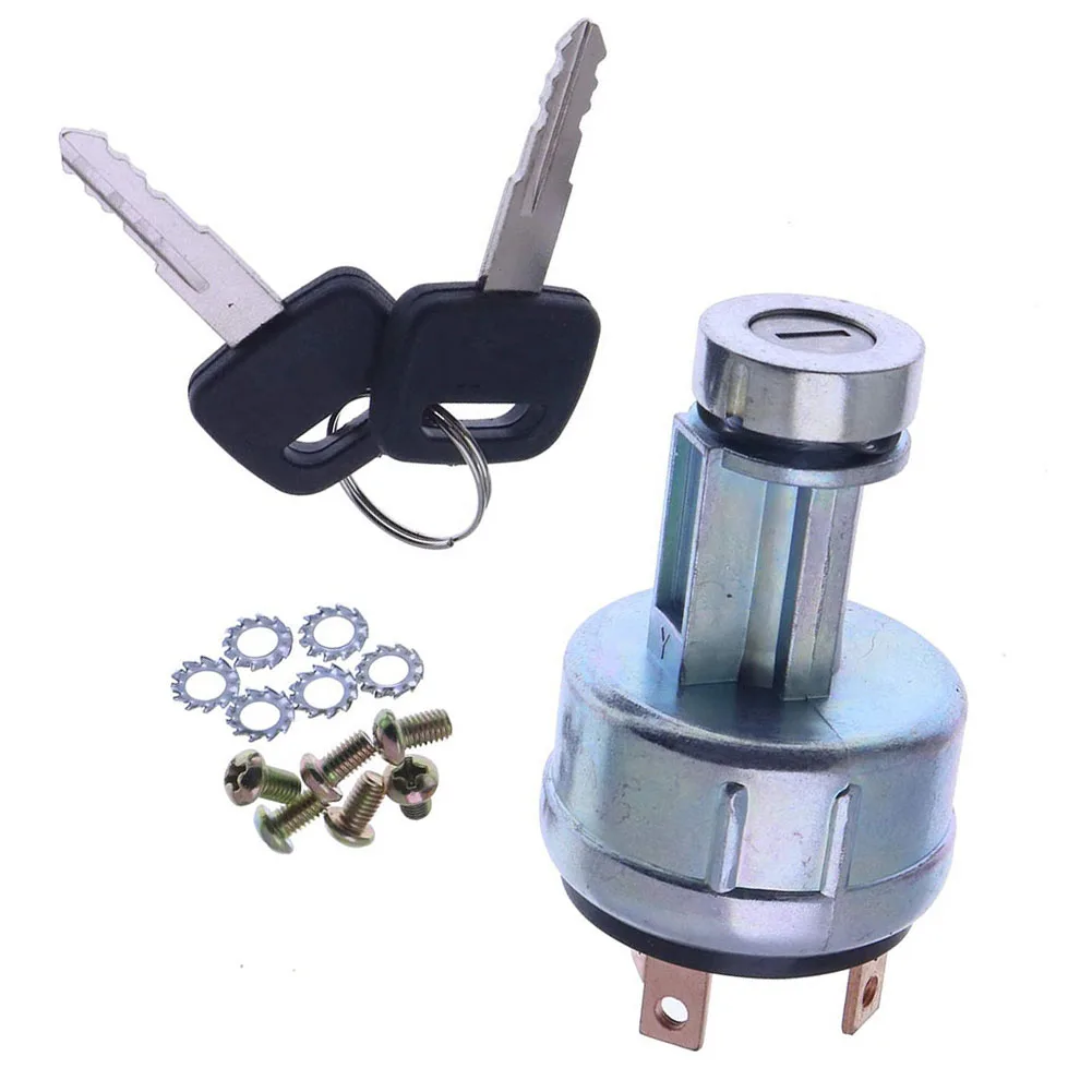 Ignition Key Switch 194155-52110 Momentary Glow Position For Yanmar-Tractor Starter Replacement Part