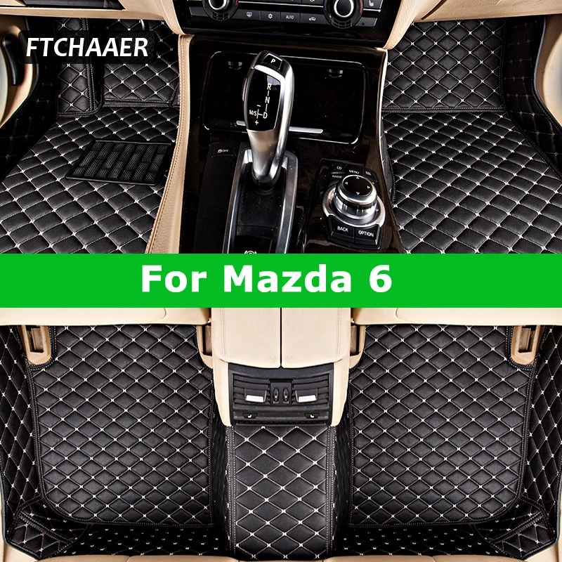

FTCHAAER пользовательские автомобильные коврики для Mazda 6 Atenza, автомобильные ковры, аксессуары для ног