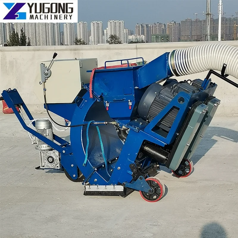 YG China CE Portable Concrete Surface Shot Blasting Machine Floor Wheel Shot Blaster Road Protection Pavement Equipment Price