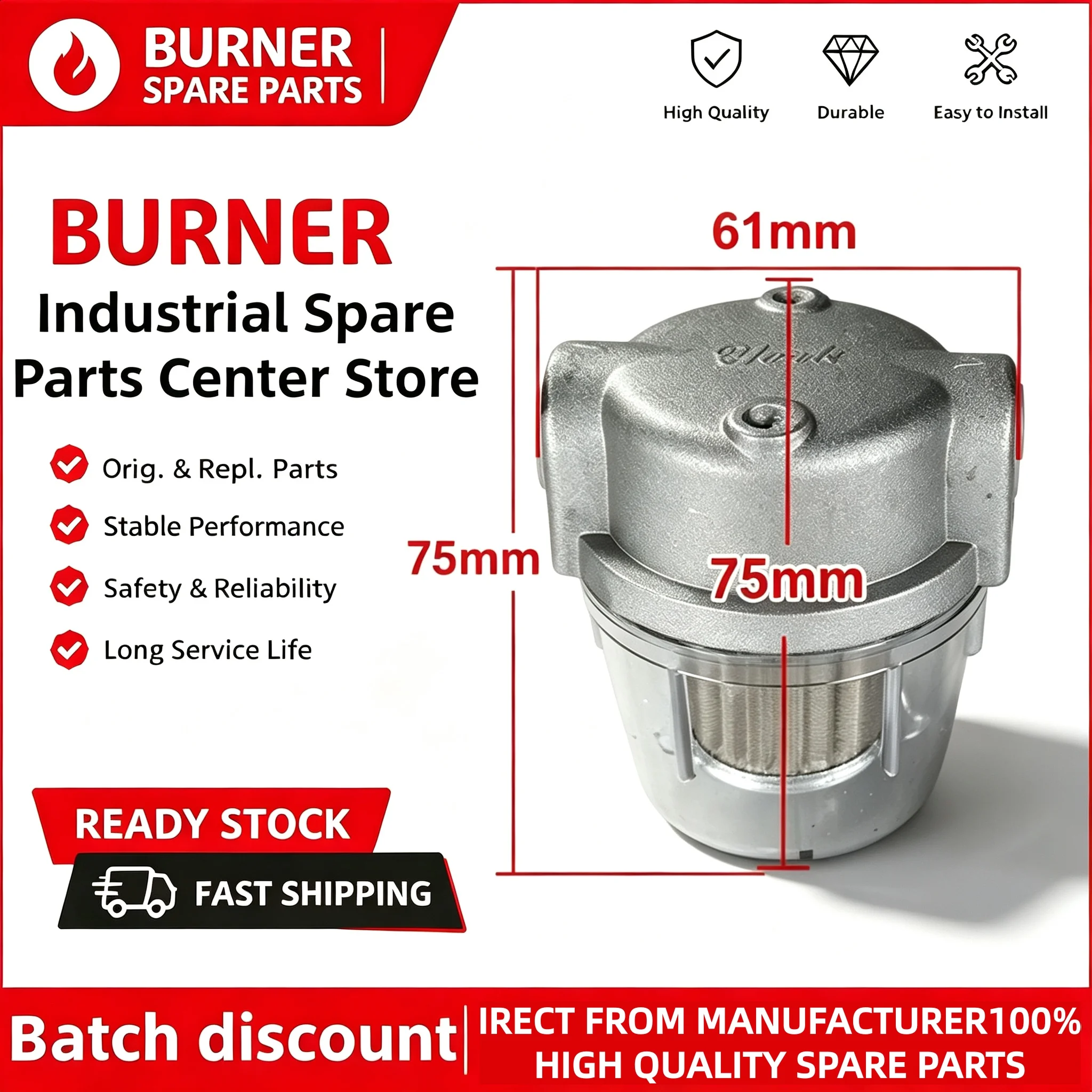 Diesel Fuel Filter 1/4