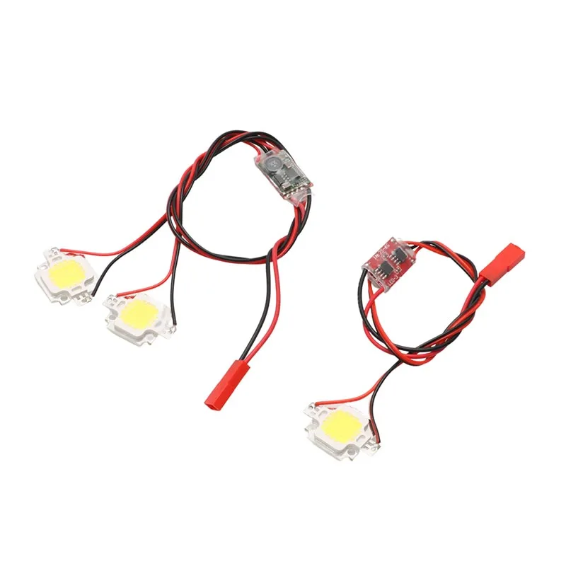 1PCS RC Aircraft Night Fly Lights singolo/doppio lampeggiante 10W Power LED stroboscopico Flash Light 5V-26V 300mA per Drone Quadcopter