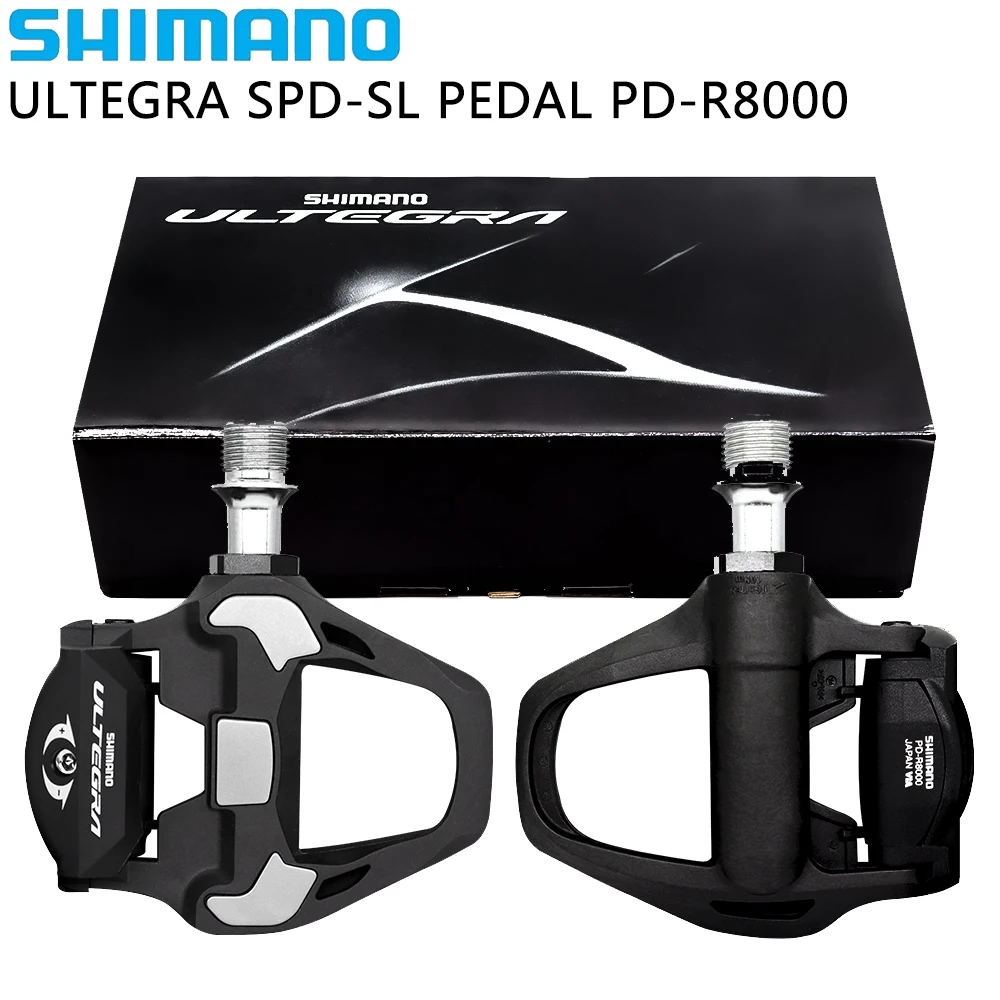 SHIMANO Pedal PD-R8000 Road Bike Pedal Self-locking Road Bike Pedals Bicycle Pedal with SH11 Cleats Original Bicycle Parts