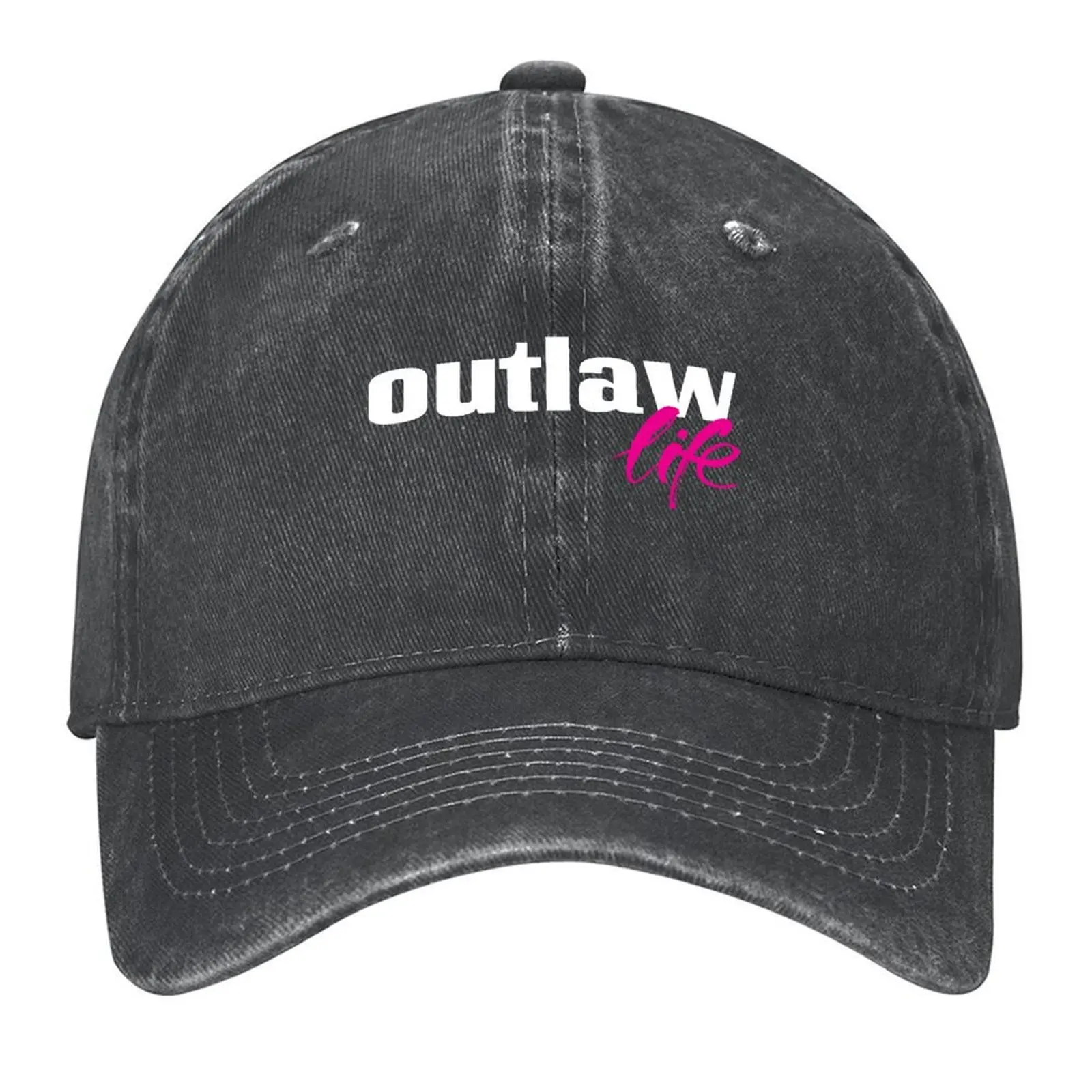 

Outlaw Life Baseball Cap fishing caps man Visor Military Cap Man Unique hats Golf Wear Men Women's