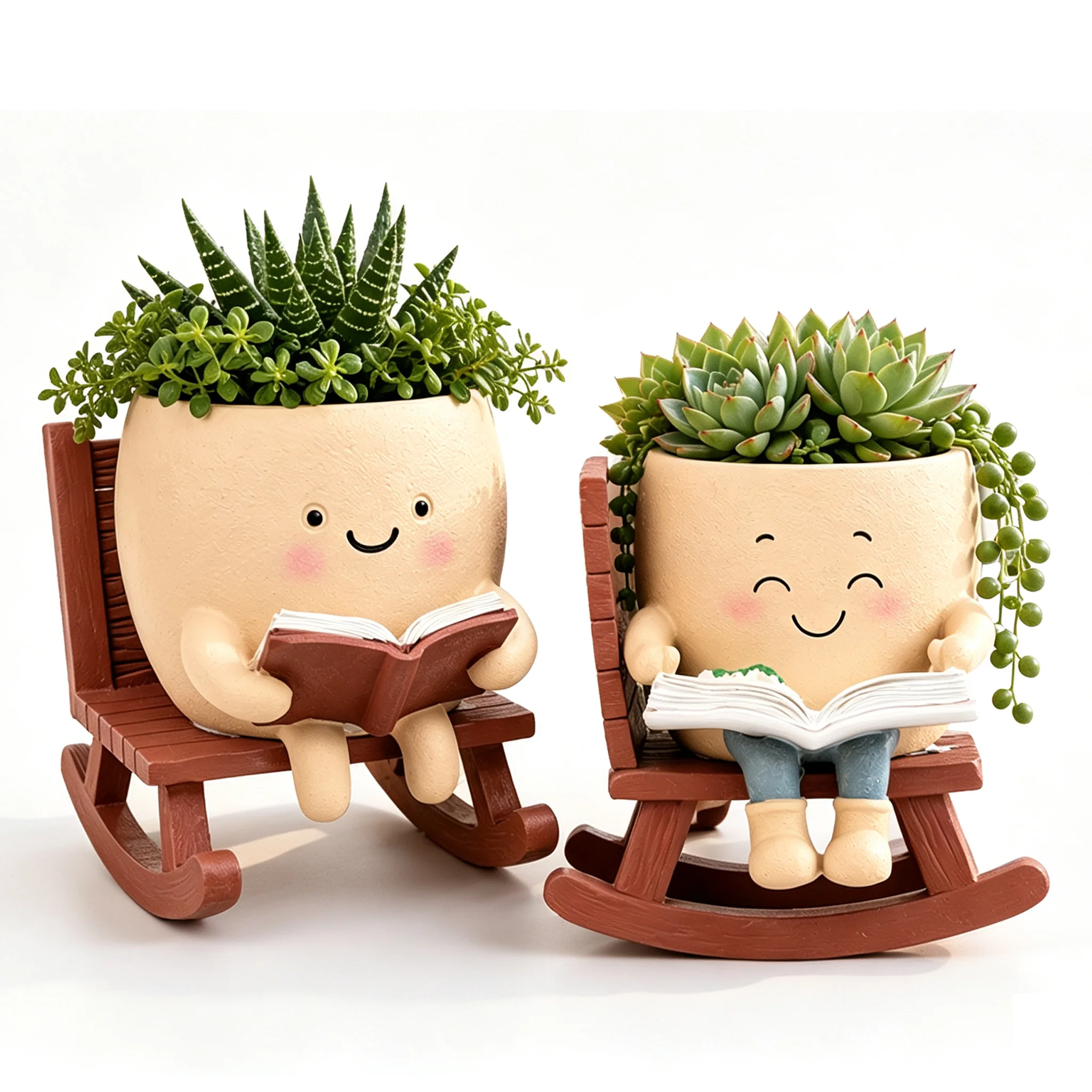 Garden Swing Chair - Vaso da fiori a forma di