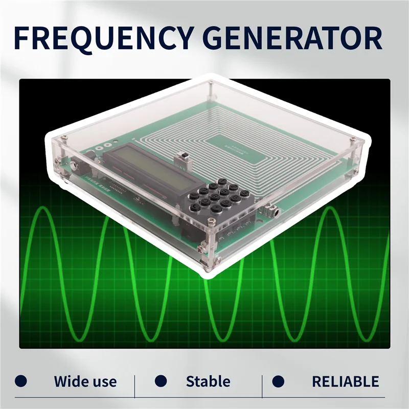 

RALCA-0.01-30000Hz Adjustable Sine Wave Resonance Generator Ultra Low Frequency Generator Resonator Sound Frequency Machine