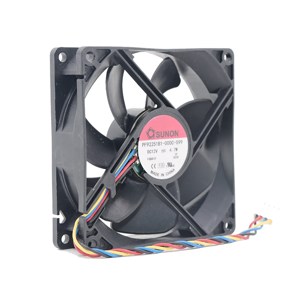Brand new original PF92251B1-000C-S99 standard 9025/9225 12V 4.7W high wind capacity chassis PWM fan 9CM