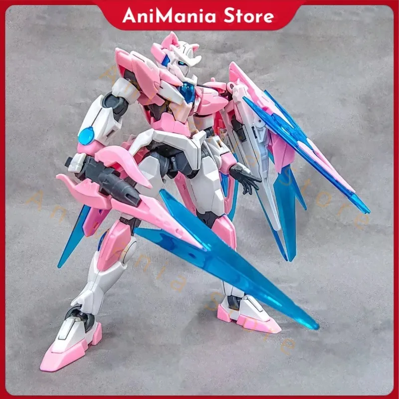 Model Jinggong Hg 1/144 00q Shia Qan T Model do Składania z Kocimi Uszami Figurka Anime Hgbf 049 Mech Figurka Akcji Kolekcjonerskie Roboty Zabawki