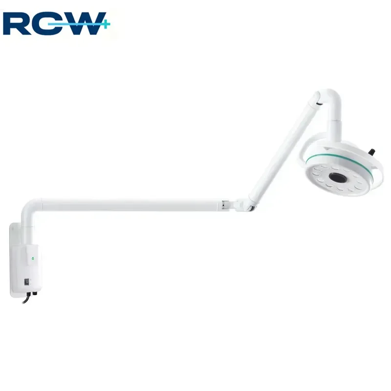 Electric Mobile LED Wall Mount Lamp with High CRI 92 and 45000Lux Illumination for Examination