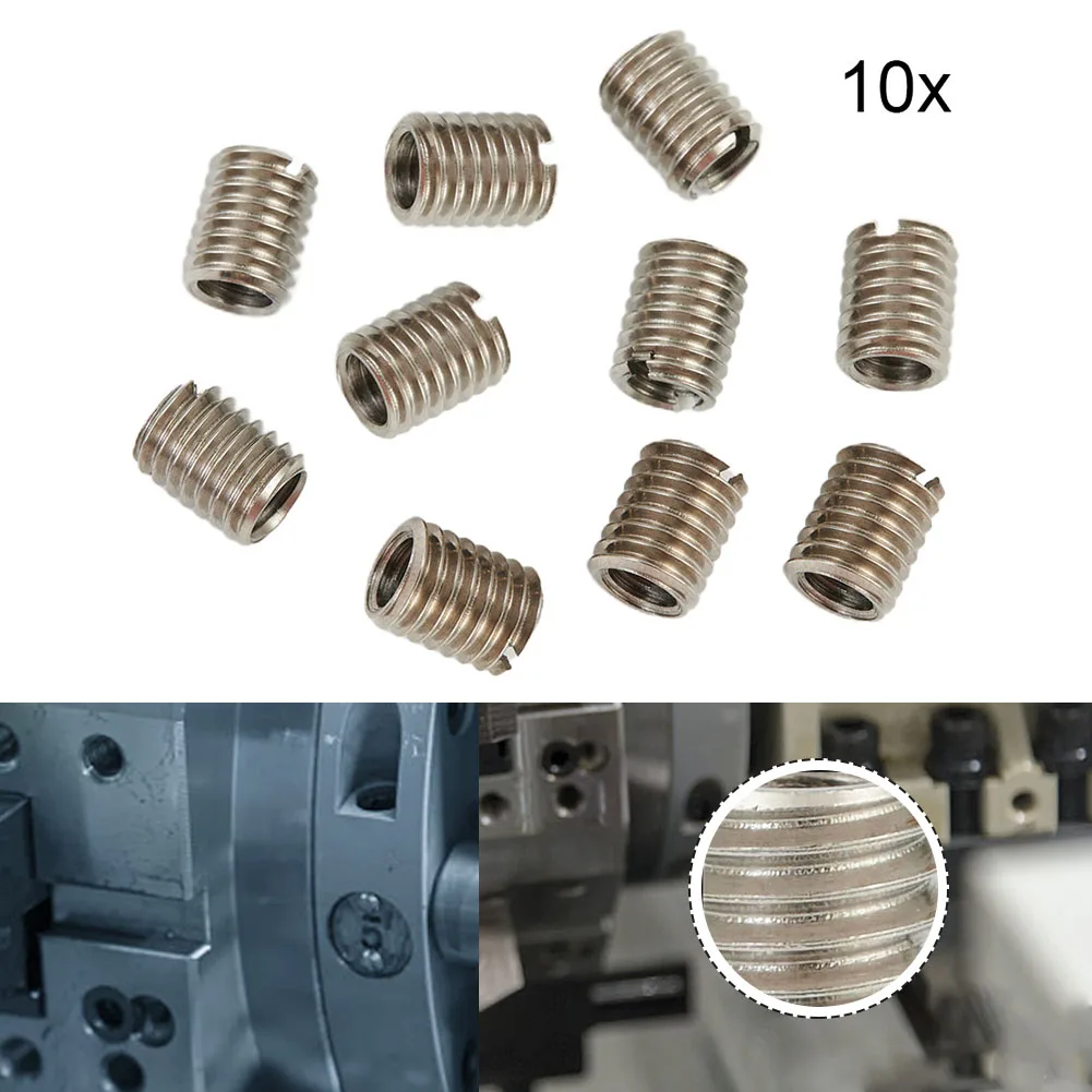 10pcs High-quality New Thread Reducer Threaded Reducer Accessories Replacement Tool M8 8MM MALE TO M6 6MM FEMALE