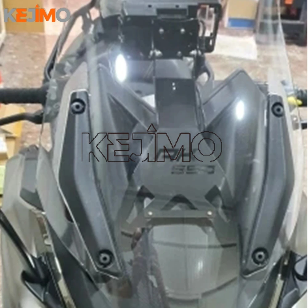 

FOR KYMCO AK550 ak550 AK ak 550 2017 2018 2019 2020 2021 2022 Motorcycle Front Mid Navigation Bracket GPS Mobile Phone Charging