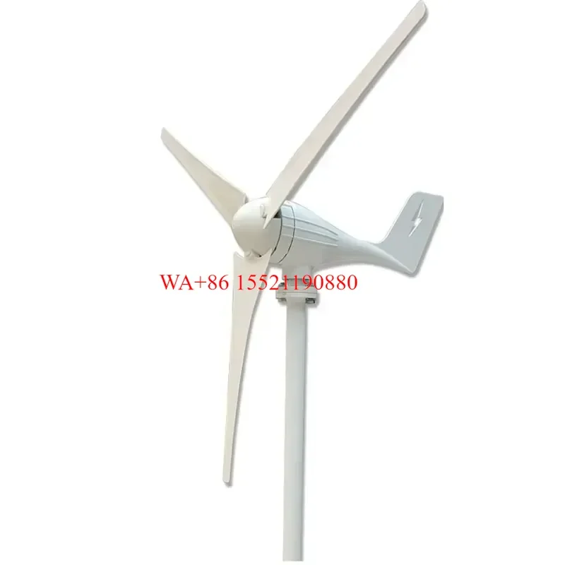 WMWMNU for 12V 24V 48V 240V 1000W 3000W 5000W 10KW Horizontal Wind Turbine Generator Efficient Home Windmill Energy System