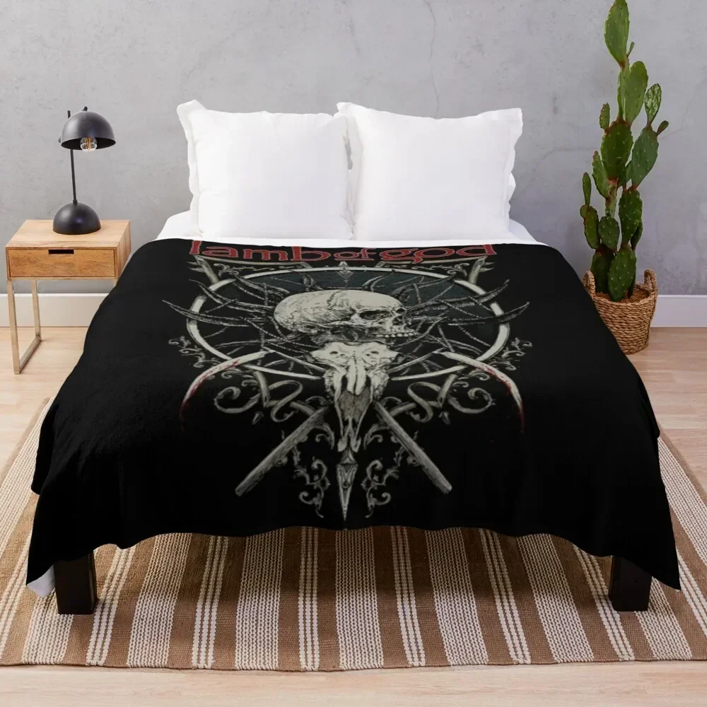 Lamb of God Throw Blanket blankets and throws For Sofa Thin Blankets