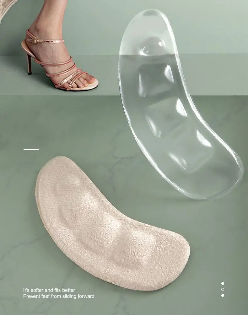 Schuhpolster für High Heels, rutschfeste Fußpolster für Sandalen, verschleißfeste Füße, Silikon-Fersenschutz für Damenschuhe, Fersenschutz – Detail 11