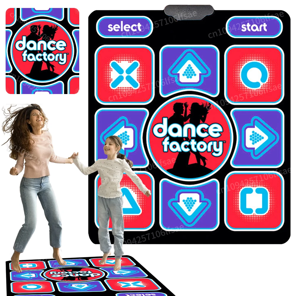 

Electronic Dance Pad Non-Slip Dancing Mat Family Music Game Mat Dancing Pad for Exercise & Games for PC TV