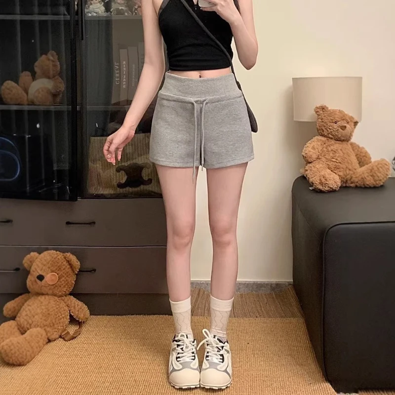 High Waisted Drawstring Casual Pants for Women, 2026 Summer Slimming A-line Sports Pants for Hot Girls
