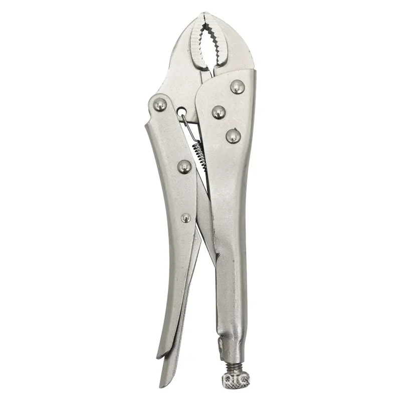 4 in. Curved Jaw Locking Pliers Mini Locking Pliers