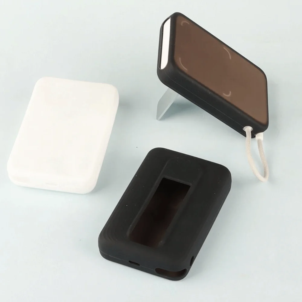 Anti-fall Silicone Carrying Case Anti-scratch Flexible Power Bank Protective Cover Shockproof All-inclusive for ANKER Zolo A1116