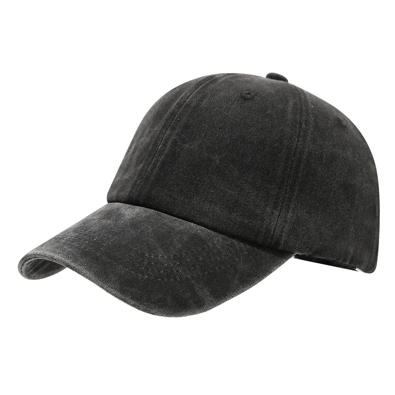 Individuell bedrucktes Logo, komplett aus Baumwolle gewaschene Vintage-Baseballkappe, Arbeitsreise-Sonnenhut, geeignet für Männer und Frauen – Detail 16