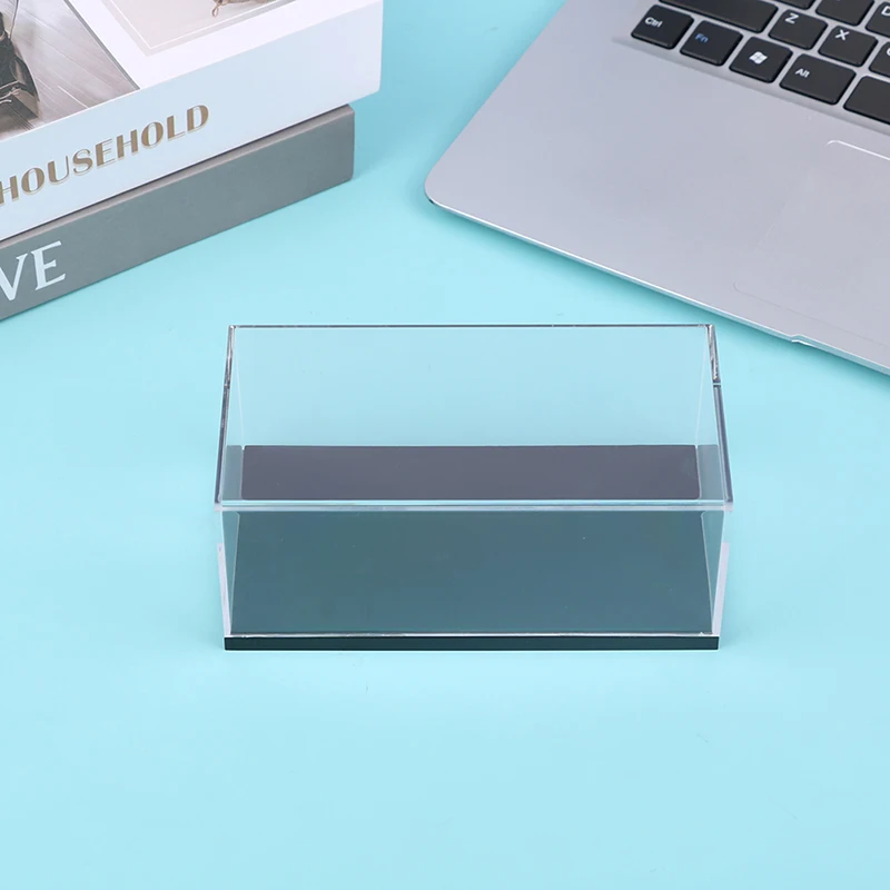 Transparent Acrylic Hard Cover Case Display Box For Car Model Figure Collectible Miniature Home Storage Display Box