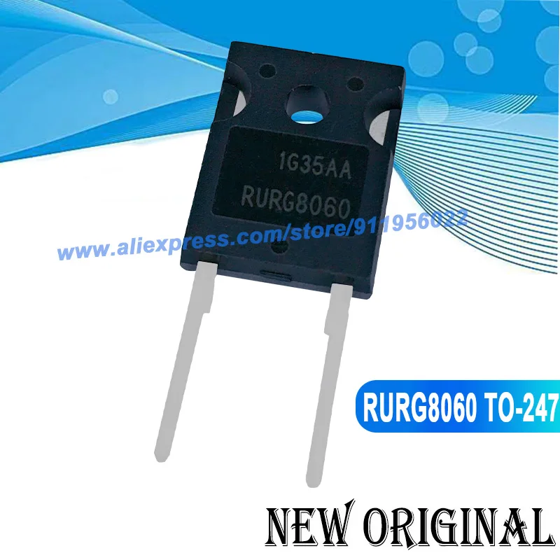 (5 Pieces) RURG8060 TO-247 600V 80A