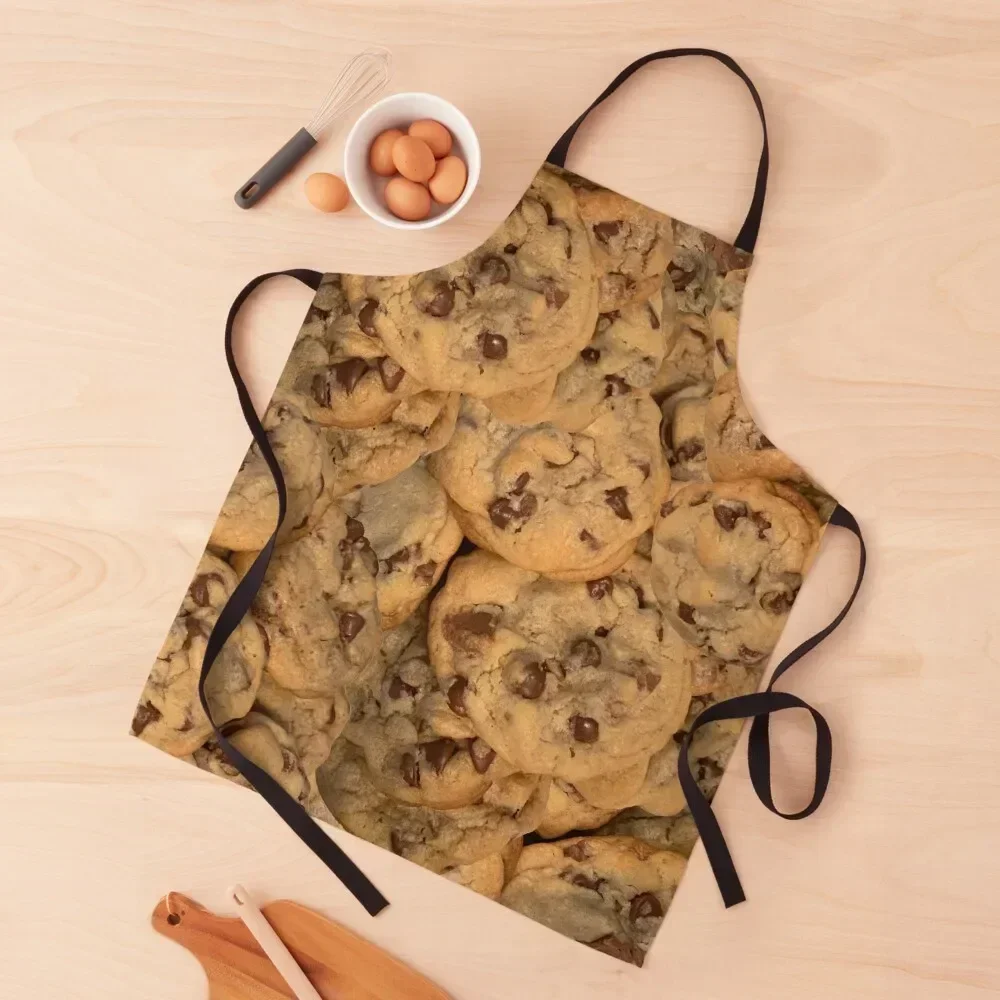 

Chocolate Chip Cookie Paradise Apron Cute Kitchen Accessories kindergarten teacher For Women Kitchen Apron