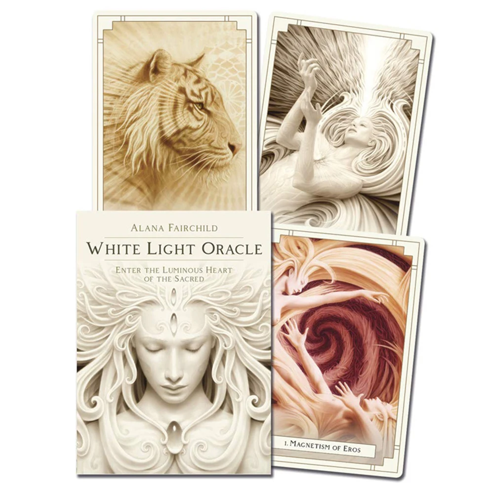 New  White Light  Oracle. Board Games .Tarot Cards Party For Adult  Guidance Divination Fat.Tarot Cards for beginners