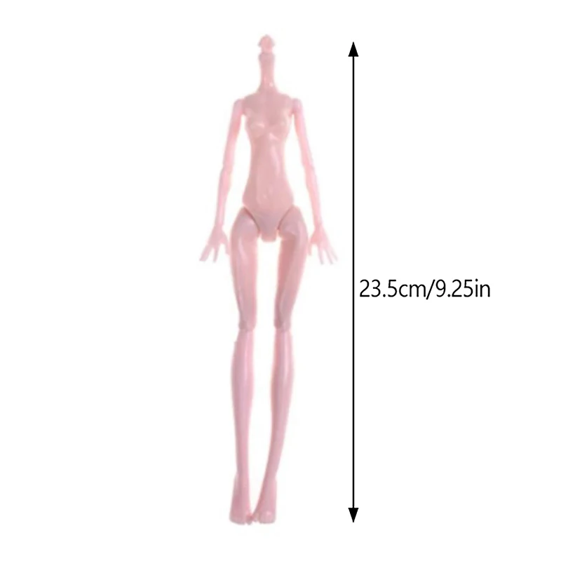 Doll Figure Body Multi-Joints Movable Doll Body Toy 23.5cm Doll Toy Naked Body Monstering High Doll Body Doll Accessories