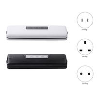 Mini Electric Vacuum Food Sealer Dry&Wet Vacuum Sealer Machine Professional Home Food Vacuum Sealer Packaging Reusable UK Plug-A