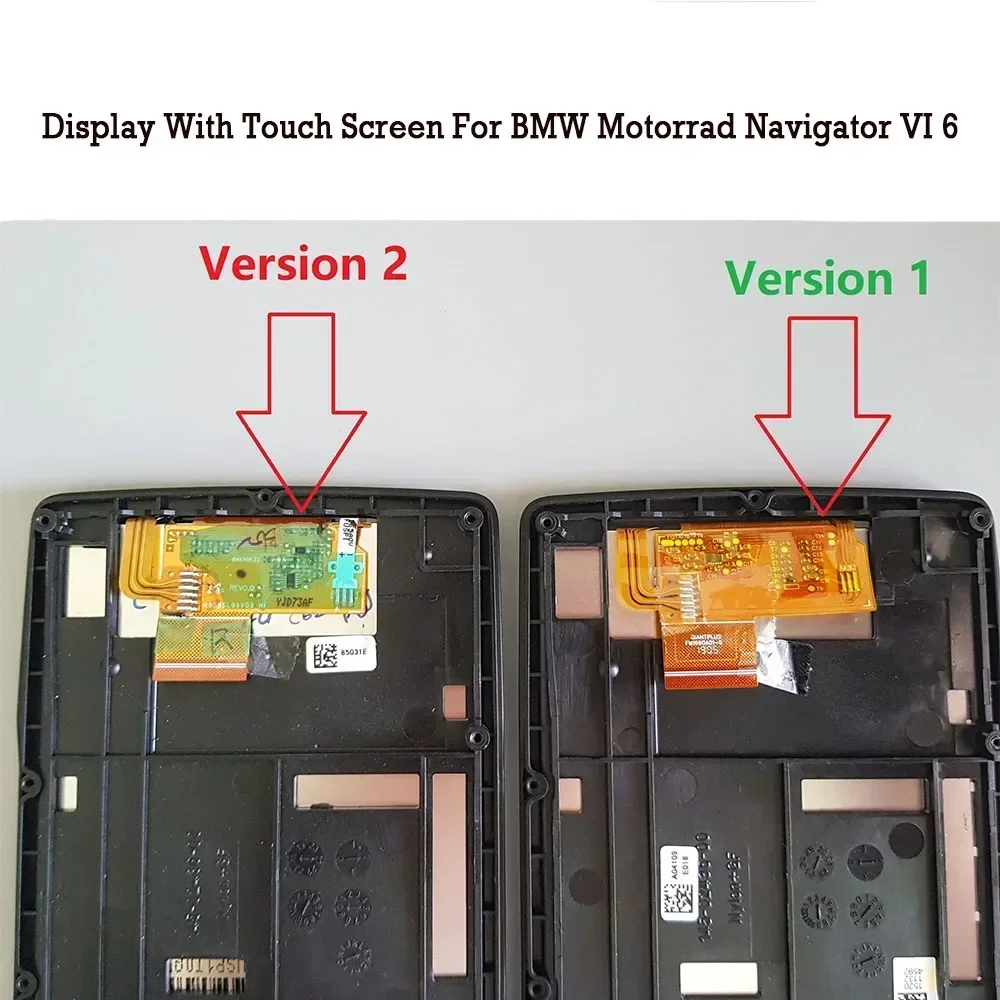 LCD Display With Touch Screen for BMW Motorrad Navigator VI 6  Digitizer  Frame Motorcycle Navigation GPS Panel Repair