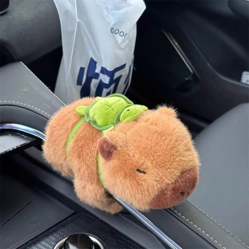 Kapibala Clap Circle Toys Capybara Plush Hand Ring Wristband Cute Stuffed Animal Doll Curtains Bicycle Decor Gift Toy