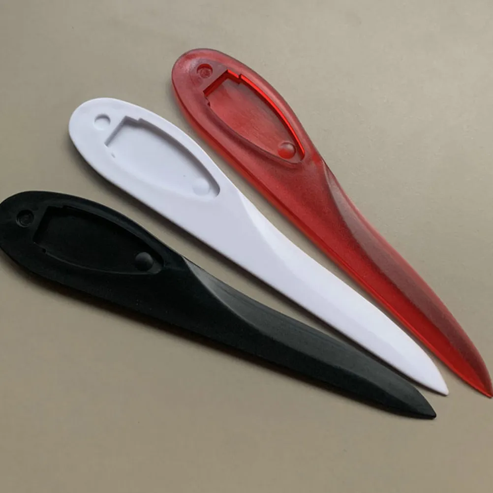3Pcs Manual Seam Crease Maker Plastic Tailor Seaming Pressing Tool Sewing Accessory Portable Versatile Marker for Quilting Art