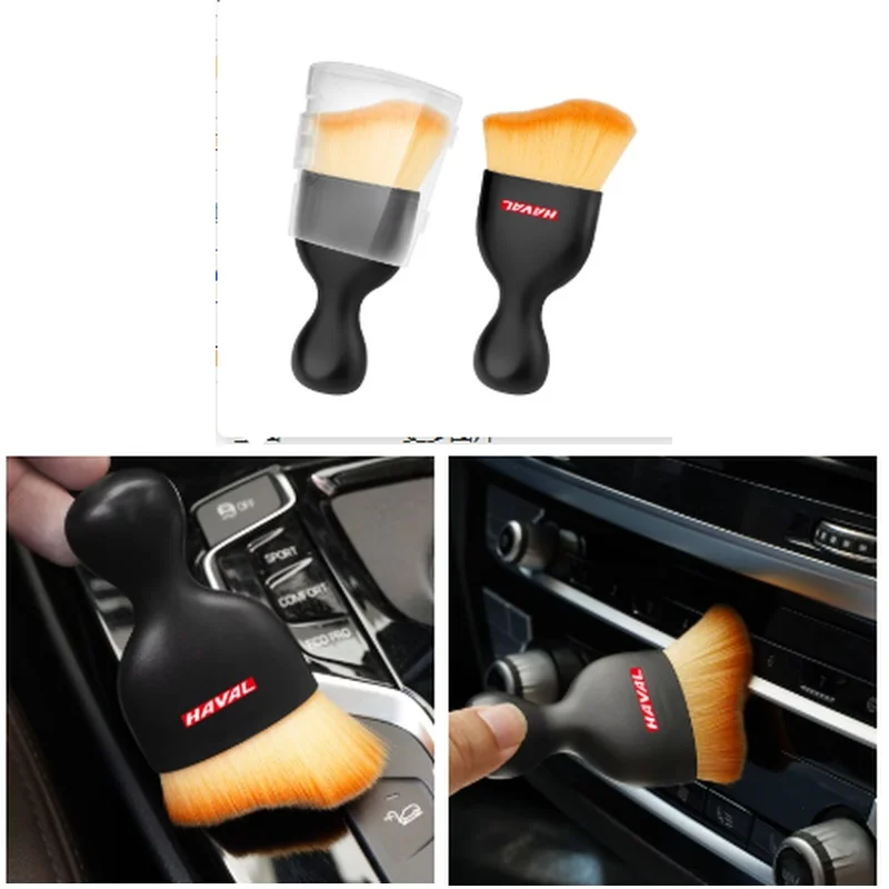 Soft Bristle Car Air Outlet Gap Dust Cleaning Brush Interior Dust Remover Tool For Haval H6 Dargo M6 H9 F7 F7X Jolion X‑DOG XY H