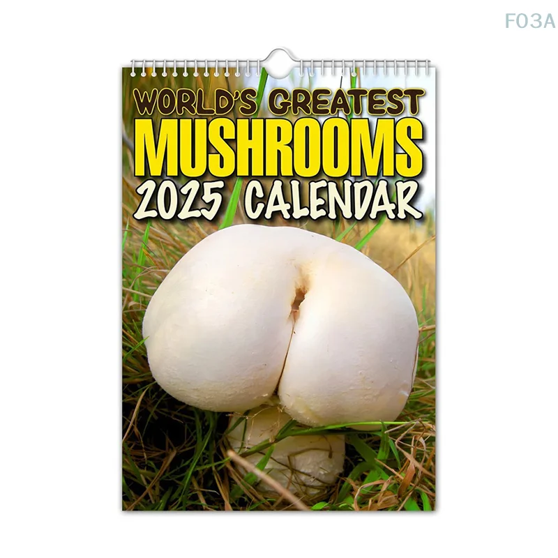 New 2025 Mushroom Butt Calendar To Send Friends, Family And Colleagues Gifts Selling