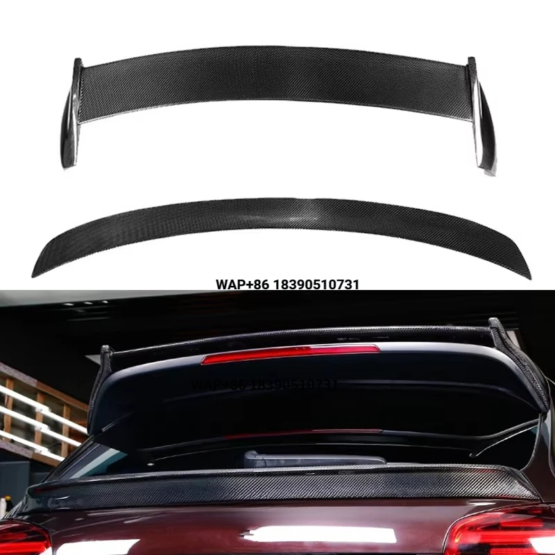 

958.2 Carbon Fiber Fibre Rear Trunk Roof Spoiler Wing Fit for Cayenne 958.2 2015-2017