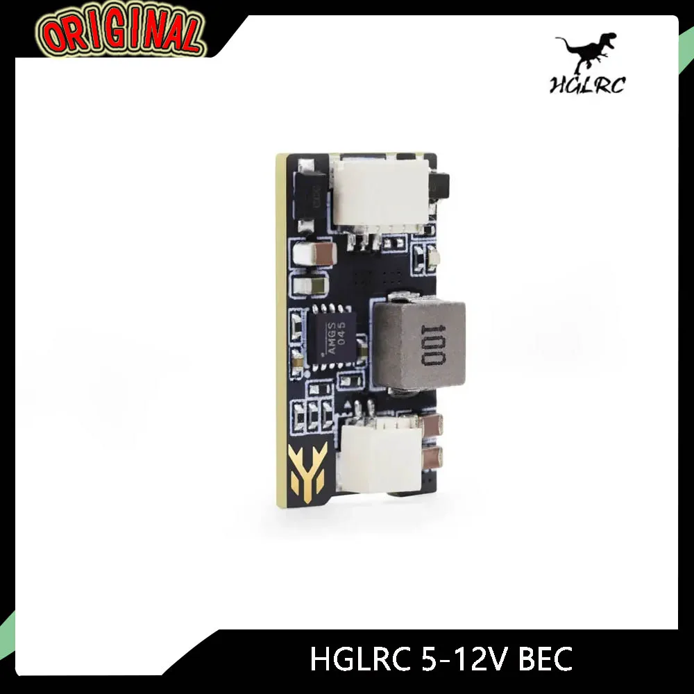 

Понижающий модуль HGLRC 5–12 В BEC — выход 5–12 В, вход 8,4–28 В, сварочные/выводные клеммы для радиоуправляемых дронов FPV